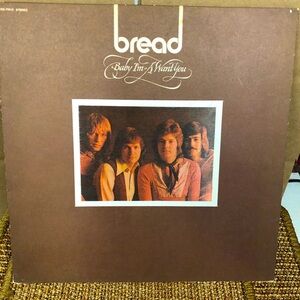 Vintage Bread – Baby I'm-A Want You LP Record Album, jacket, sleeve with lyrics